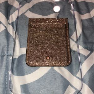 Kate Spade Rose Gold card holder